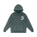 Snow Washed Loose Cotton Hoodie