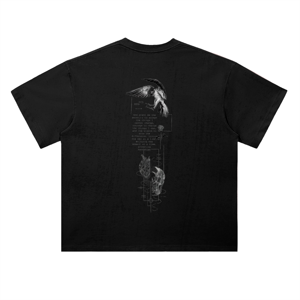 Heavyweight Drop Shoulder Cotton T-Shirt