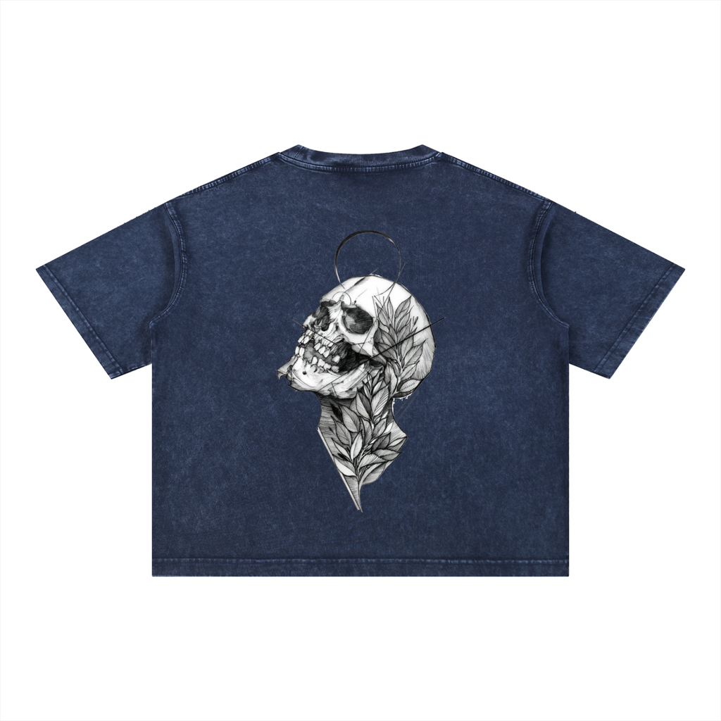 Mineral Wash Boxy Cotton T-Shirt