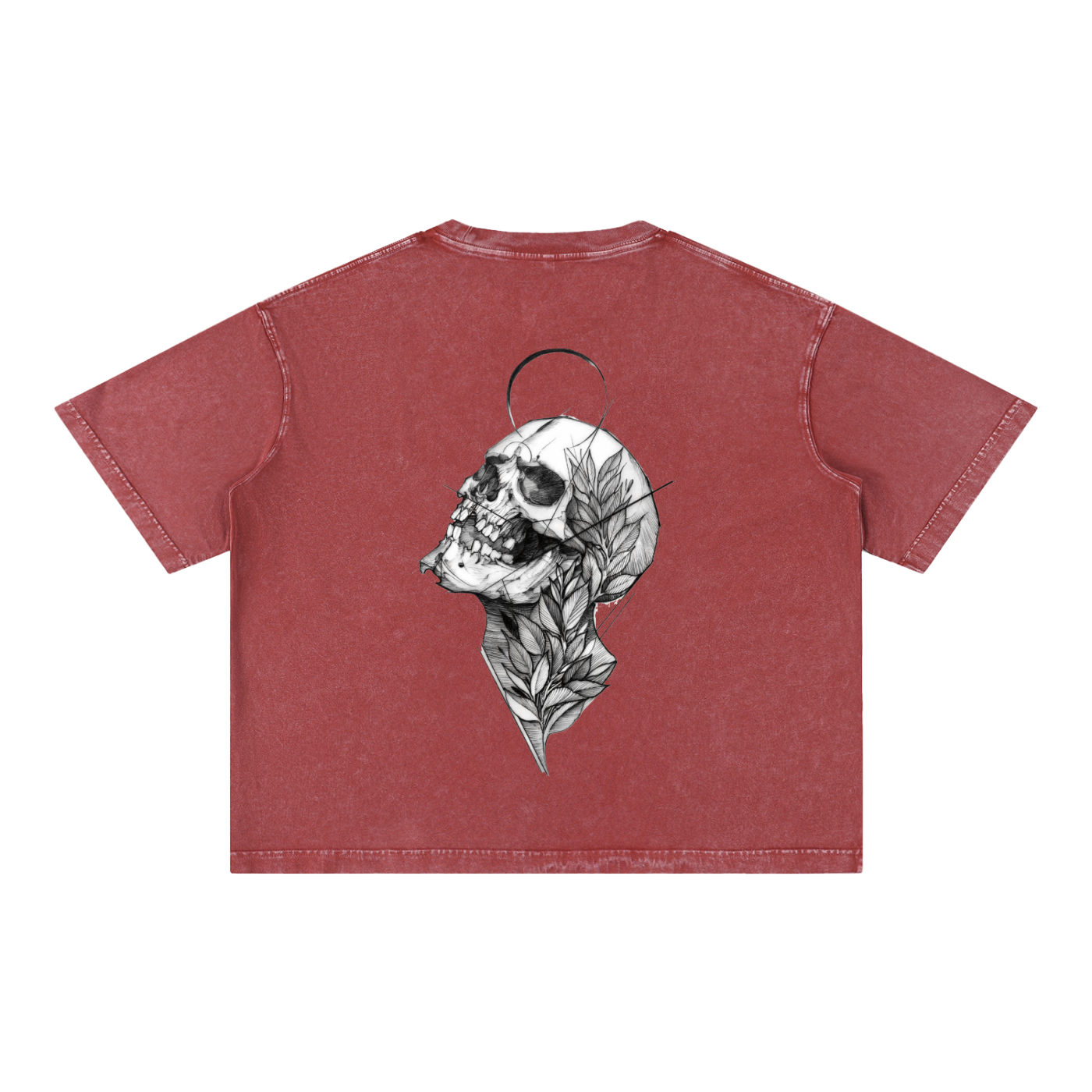 Mineral Wash Boxy Cotton T-Shirt