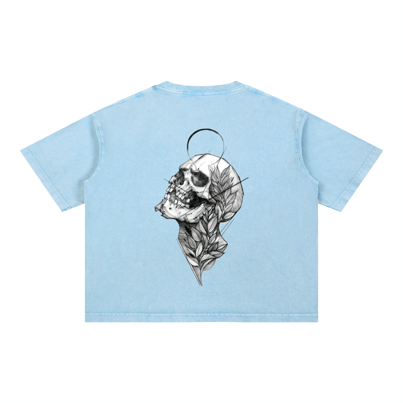 Mineral Wash Boxy Cotton T-Shirt
