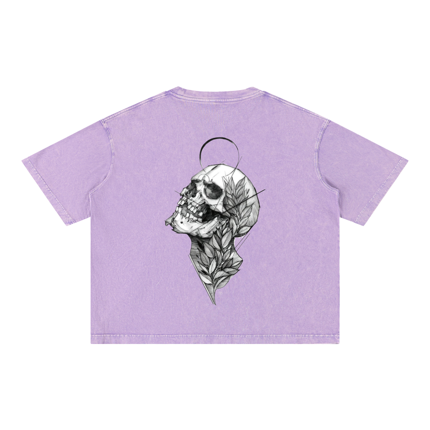 Mineral Wash Boxy Cotton T-Shirt