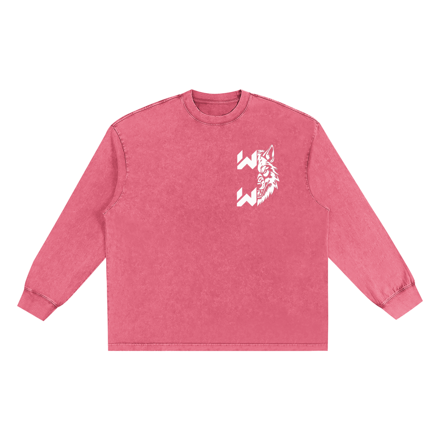 Snow Washed Frayed Edge T-Shirt