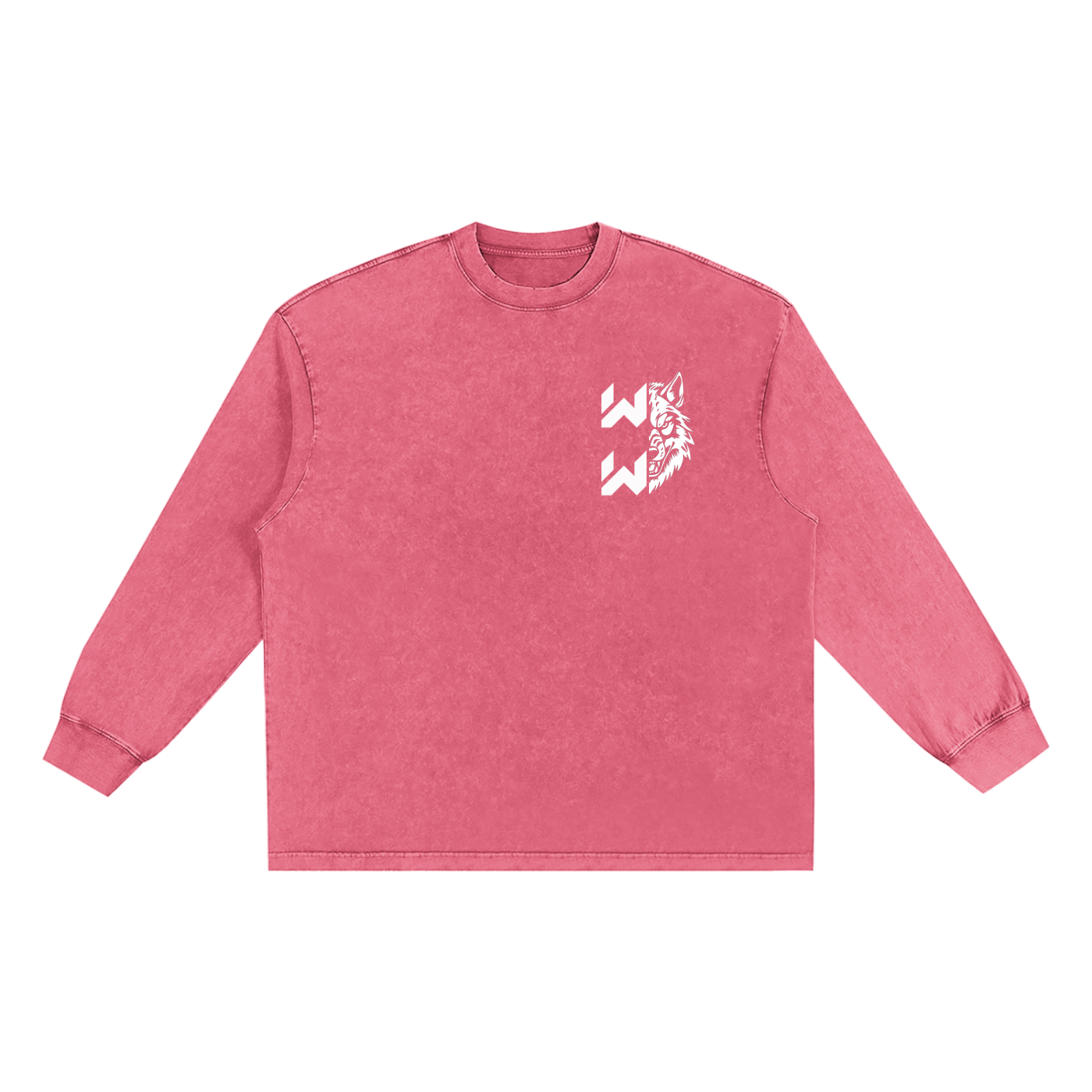 Snow Washed Frayed Edge T-Shirt