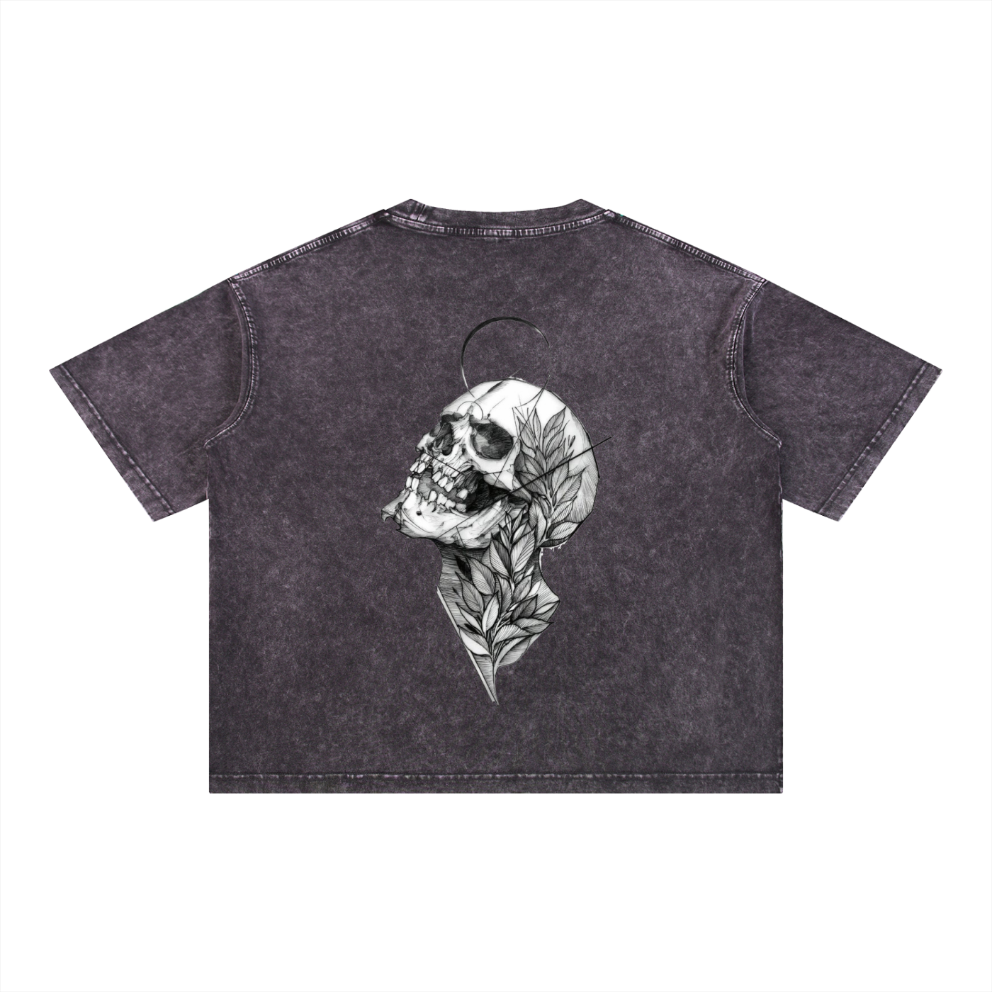 Mineral Wash Boxy Cotton T-Shirt