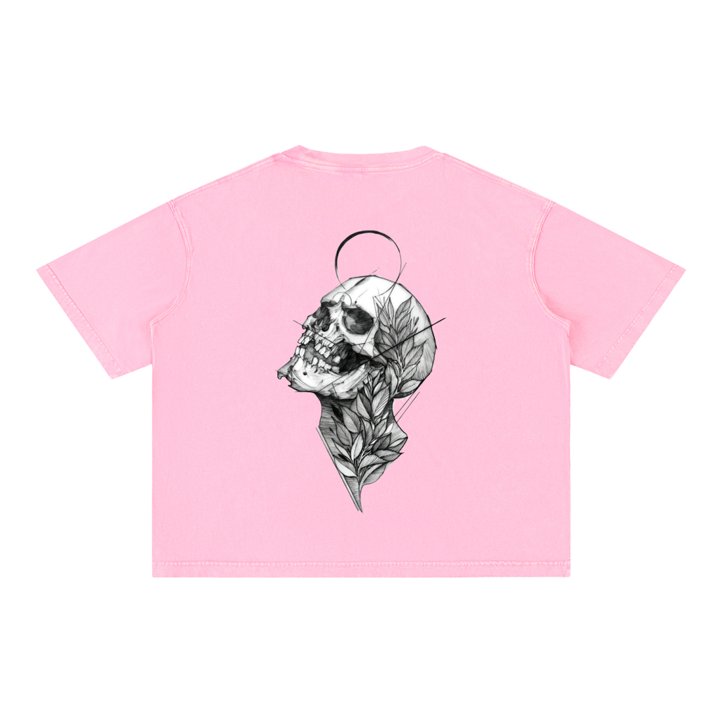 Mineral Wash Boxy Cotton T-Shirt