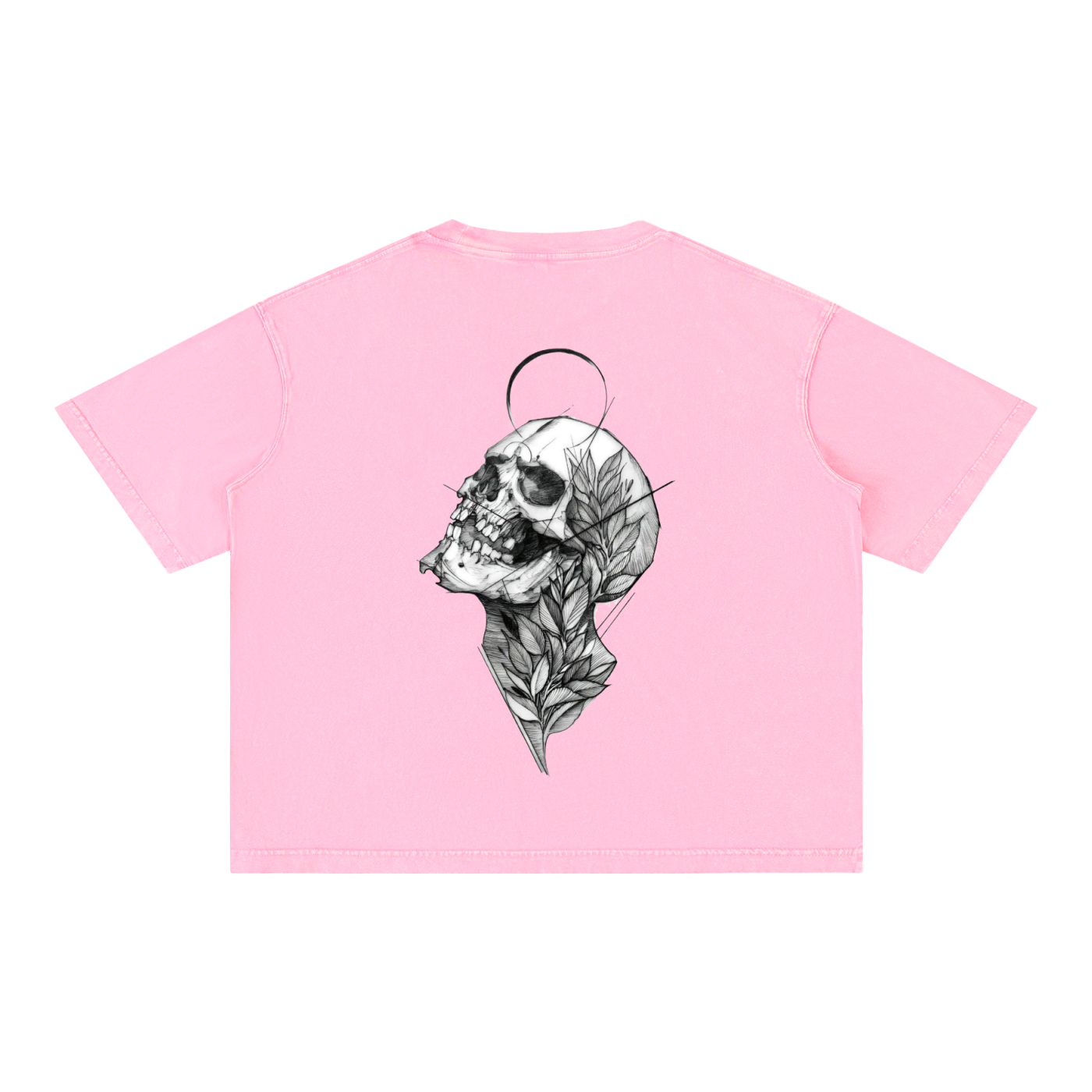 Mineral Wash Boxy Cotton T-Shirt