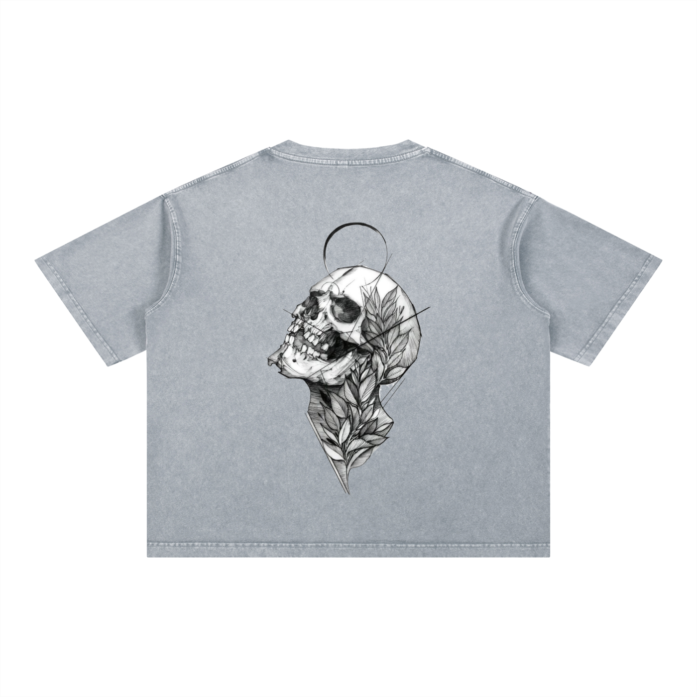 Mineral Wash Boxy Cotton T-Shirt