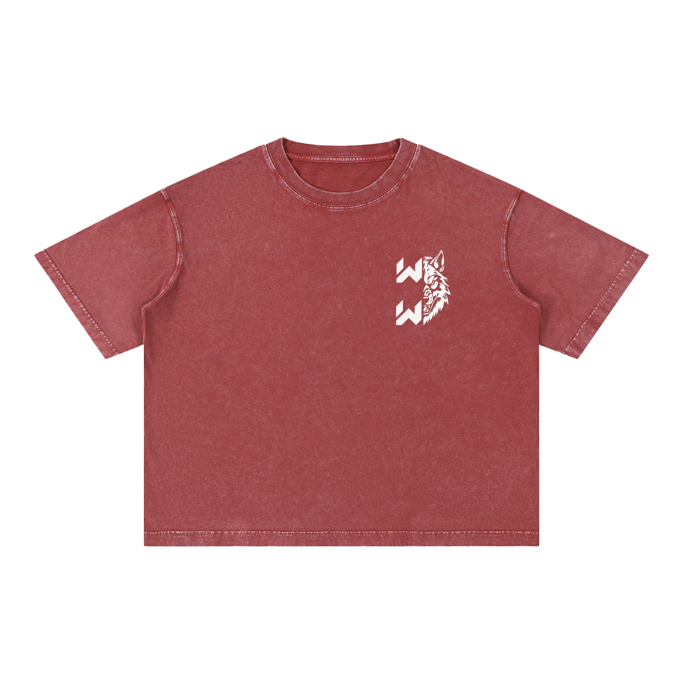 Mineral Wash Boxy Cotton T-Shirt